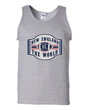 New England VS The World New England Football Champions Sports DT Adult Tank Top