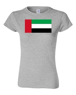 Junior United Arab Emirates Country Flag UAE Dubai Nation State DT T-Shirt Tee