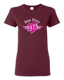 Sexy Since 1975 40th Birthday Over The Hill Party Gag Gift DT Ladies T-Shirt Tee