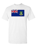 British Virgin Island Country Flag Nation Patriotic Novelty DT Adult T-Shirt Tee