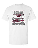 I Make Wine Disappear What's Your Superpower? Funny Drunk Adult DT T-Shirt Tee