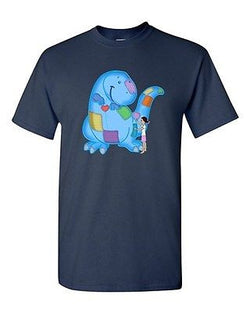 Fighting Extinction Dinosaur Dino Tanya Ramsey Artwork Art DT Adult T-Shirts Tee