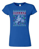 Junior Braaap Motorcycles Bike Riders Ride Ugly Christmas Humor DT T-Shirt Tee