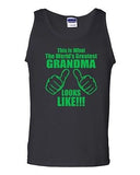 This Is What The World's Greatest Grandma Looks Like Novelty Adult Tank Top