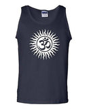 Om Aum Yoga Hindu Sanskrit God Symbol Novelty Statement Graphics Adult Tank Top