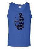 Heisenberg I Am The Danger Novelty Statement Graphic Adult Tank Top