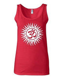 Junior Om Aum Yoga Hindu Sanksrit Omkara Sacred Symbol Graphic Tank Top