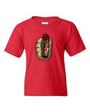 Too Cute To Eat Hot Dog Sandwich Food Hotdog Novelty DT Youth Kids T-Shirt Tee