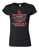 Junior Always Be Yourself Unless You Can Be An Georgian Map Star DT T-Shirt Tee