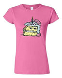 Junior Too Cute To Eat Birthday Cake Sweet Food Dessert Novelty DT T-Shirt Tee
