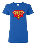 Ladies Super Mom Superhero Super Mom Hero Mothers Day Gift Funny DT T-Shirt Tee