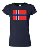 Junior Norway Country Flag Norwegian Oslo State Nation Patriotic DT T-Shirt Tee
