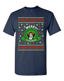 Merry Christmas Beagles Dog Pet Ugly Christmas Xmas Funny DT Adult T-Shirt Tee