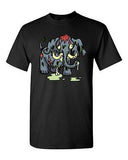 Zombie Elephant Undead Animals Devil Monster Horror Adult DT T-Shirt Tee