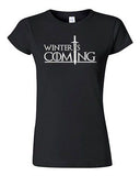 Junior Winter Is Coming TV Novelty DT T-Shirt Tee