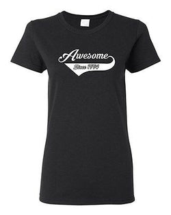 Ladies Awesome Since 1994 With Tail Happy Birthday Gift Funny DT T-Shirt Tee