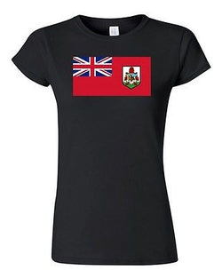 Junior Bermuda Country Flag Hamilton Land Nation State Patriotic DT T-Shirt Tee