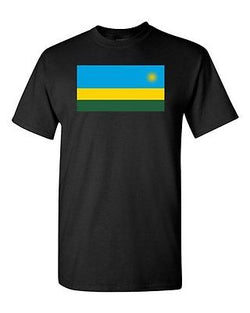 Rwanda Country Flag Africa French State Nation Patriot DT Adult T-Shirt Tee