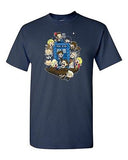 Let's Play Police Tardis Box Funny Parody Dr. Who Doctor Adult DT T-Shirts Tee