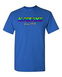 Awesome Since 1974 Colorful Age Happy Birthday Gift Funny DT Adult T-Shirt Tee