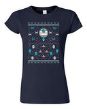 Junior Star Ship Ugly Christmas Comic Space TV Movie Parody Funny DT T-Shirt Tee