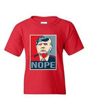 Donald Trump Nope 2016 Vote for President Campaign DT Youth Kids T-Shirt Tee