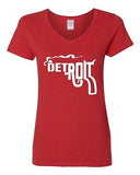 V-Neck Ladies Detroit Smoking Gun Philadelphia Rifle The Gang Smoke T-Shirt Tee