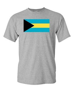 Bahamas Country Flag Nassau State Nation Patriotic Novelty DT Adult T-Shirt Tee