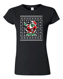 Junior Dabbing Santa Dab Ugly Christmas Football Sports Funny DT T-Shirt Tee