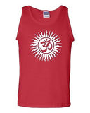 Om Aum Yoga Hindu Sanskrit God Symbol Novelty Statement Graphics Adult Tank Top