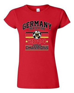 Junior Deutschland Germany 2014 World Champions Novelty DT T-Shirt Tee