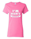 Ladies I'm Mom's Favorite Daughter Christmas Gift Funny Humor DT T-Shirt Tee
