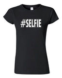 Junior Selfie Selfy Social Network Pic Photo Camera Funny Humor DT T-Shirt Tee
