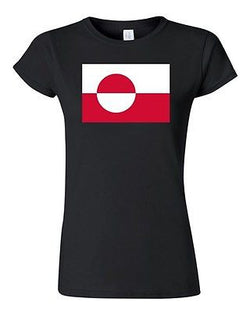 Junior Greenland Country Flag Denmark Nuuk State Nation Patriotic DT T-Shirt Tee