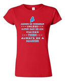 Junior Always Be Yourself Unless You Can Be An Mainer Map Star DT T-Shirt Tee