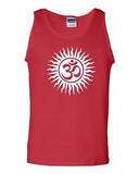 Om Aum Yoga Hindu Sanskrit God Symbol Novelty Statement Graphics Adult Tank Top