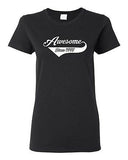 Ladies Awesome Since 1998 With Tail Happy Birthday Gift Funny DT T-Shirt Tee
