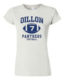 Junior Dillon 7 Football Ball Retro Sports Novelty DT T-Shirt Tee