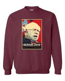 Bernie 2016 Election Vote President Campaign Politics DT Crewneck Sweatshirt