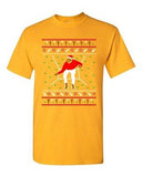 Bling Santa Sweater Music Song Ugly Hot Christmas Funny DT Adult T-Shirt Tee