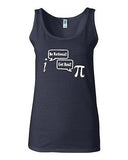 Junior Be Rational Get Real Math Funny Humor Novelty Statement Graphics Tank Top