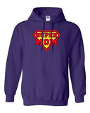 Super Mom Superhero Hero Power Best Mom Gift Funny Humor DT Sweatshirt Hoodie