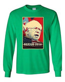 Long Sleeve Adult T-Shirt Bernie 2016 Election President Campaign Politics DT