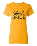 Ladies The Bride Groom Wedding Marriage Bridal Party Funny DT T-Shirt Tee
