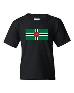 Dominica Country Flag Roseau French Nation Patriotic DT Youth Kids T-Shirt Tee