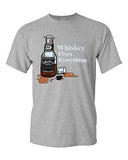 Whiskey Fixes Everything Beverages Alcohol Drinks Scotch Adult DT T-Shirts Tee
