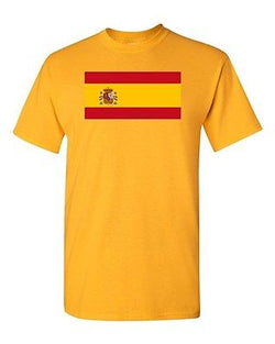 Spain Country Flag Madrid Spanish State Nation Patriotic DT Adult T-Shirt Tee