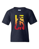 New Lebron Fan Wear Cleveland Basketball Sports MVP DT Youth Kids T-Shirt Tee