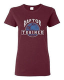 Ladies Raptor Trainer Dinosaur Jurassic Dino Movie Funny Humor DT T-Shirt Tee
