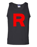 Team Rocket R Novelty Symbol Graphics Adult Tank Top